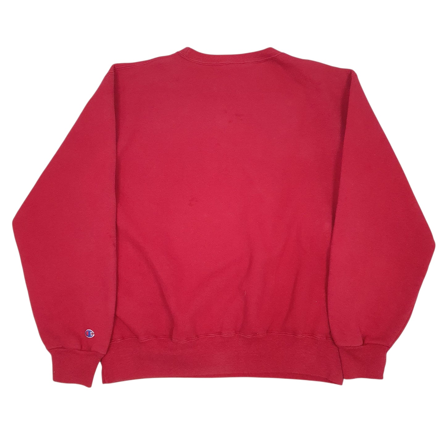 Mens Red Champion Vintage Made In USA Harvard Crewneck Jumper