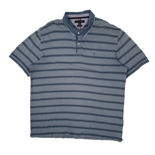 Mens Blue Tommy Hilfiger  Short Sleeve Polo Shirt