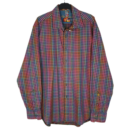 Mens Blue Robert Graham Limited Edition Long Sleeve Shirt