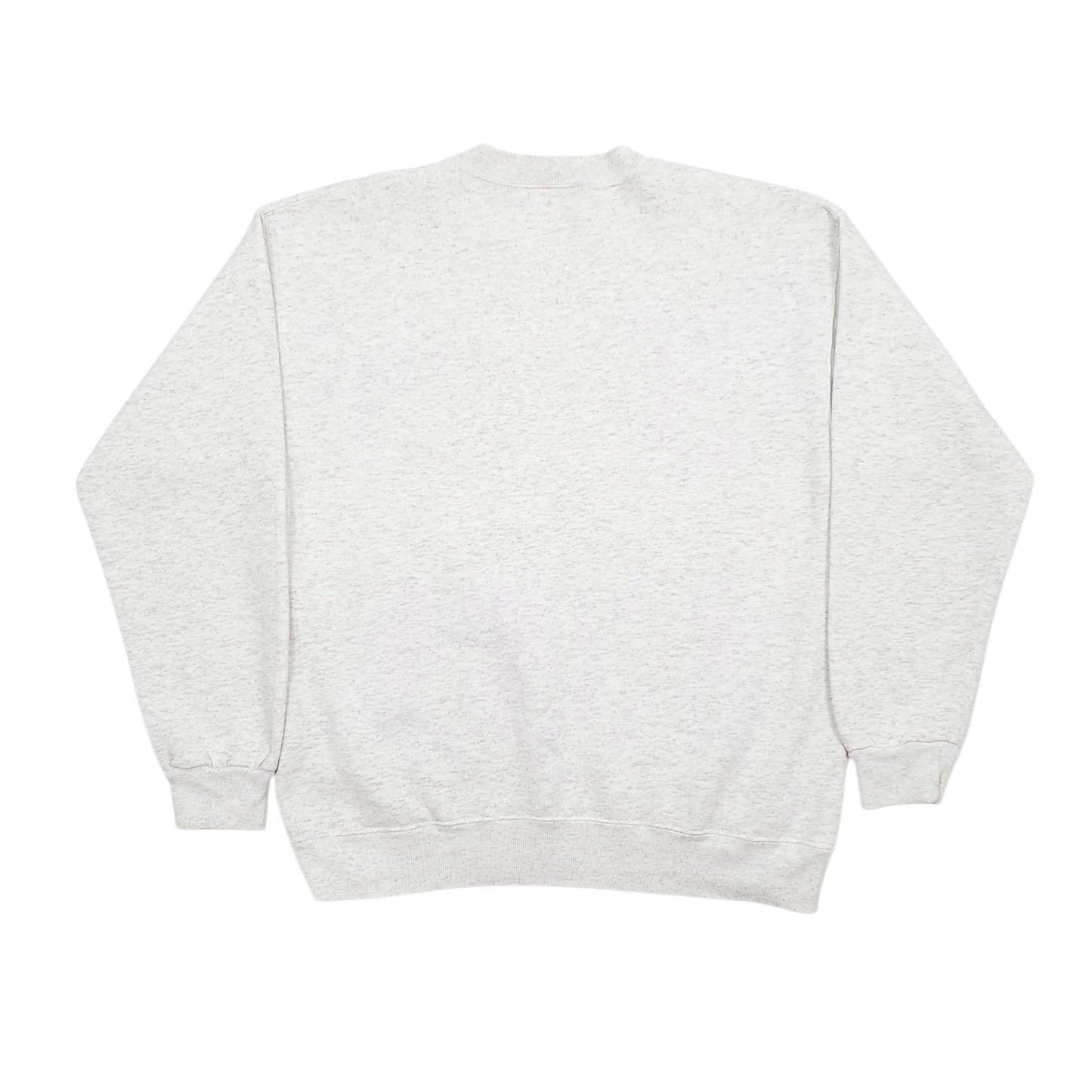 Mens Grey Nutmeg Mills Vintage Nascar Made In USA. Crewneck Jumper