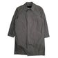 Mens Grey London Fog Longline Overcoat  Coat