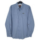 Mens Blue Wrangler  Long Sleeve Shirt