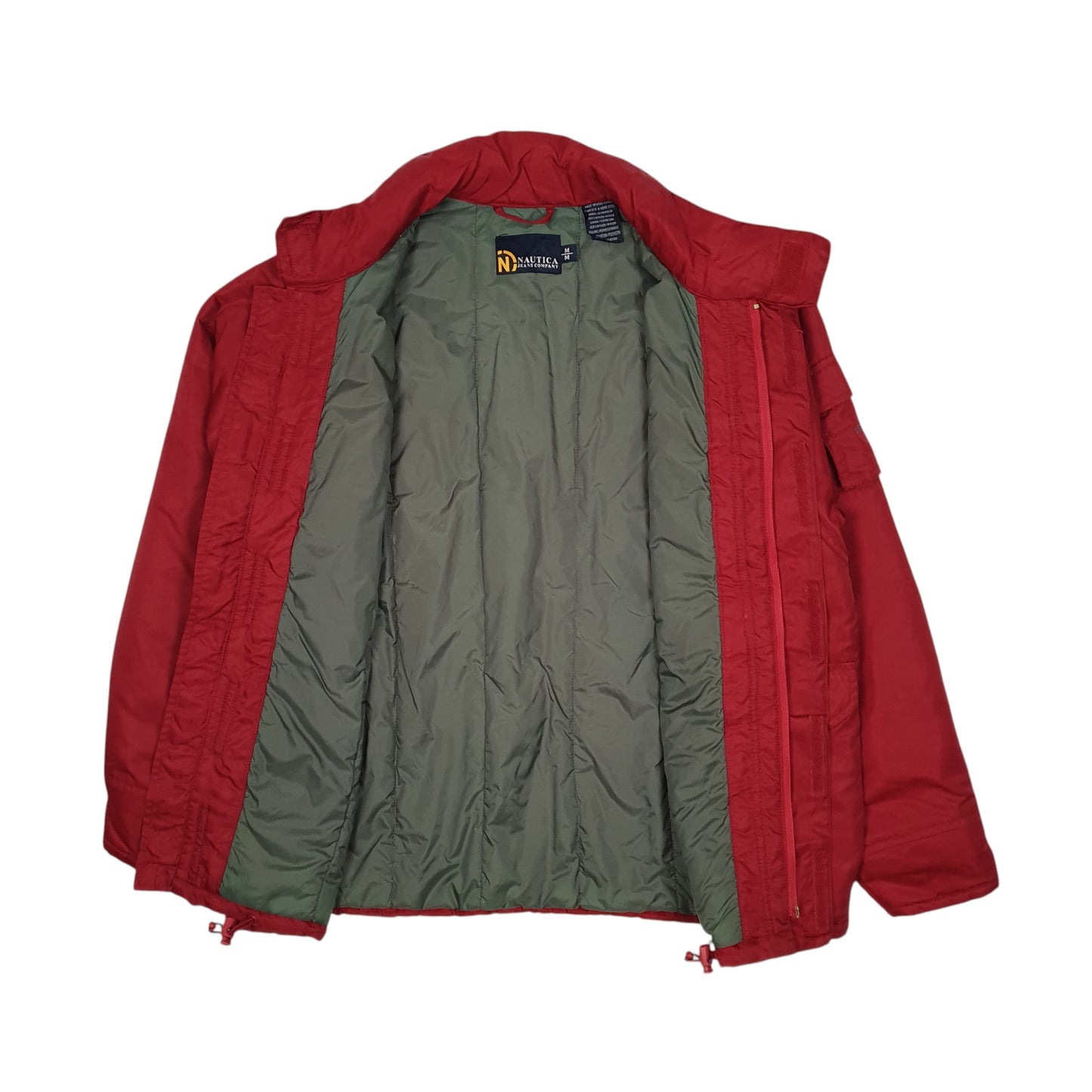 Mens Red Nautica Jeans Company  Coat