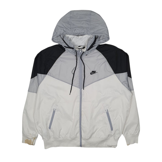 Mens White Nike   Coat