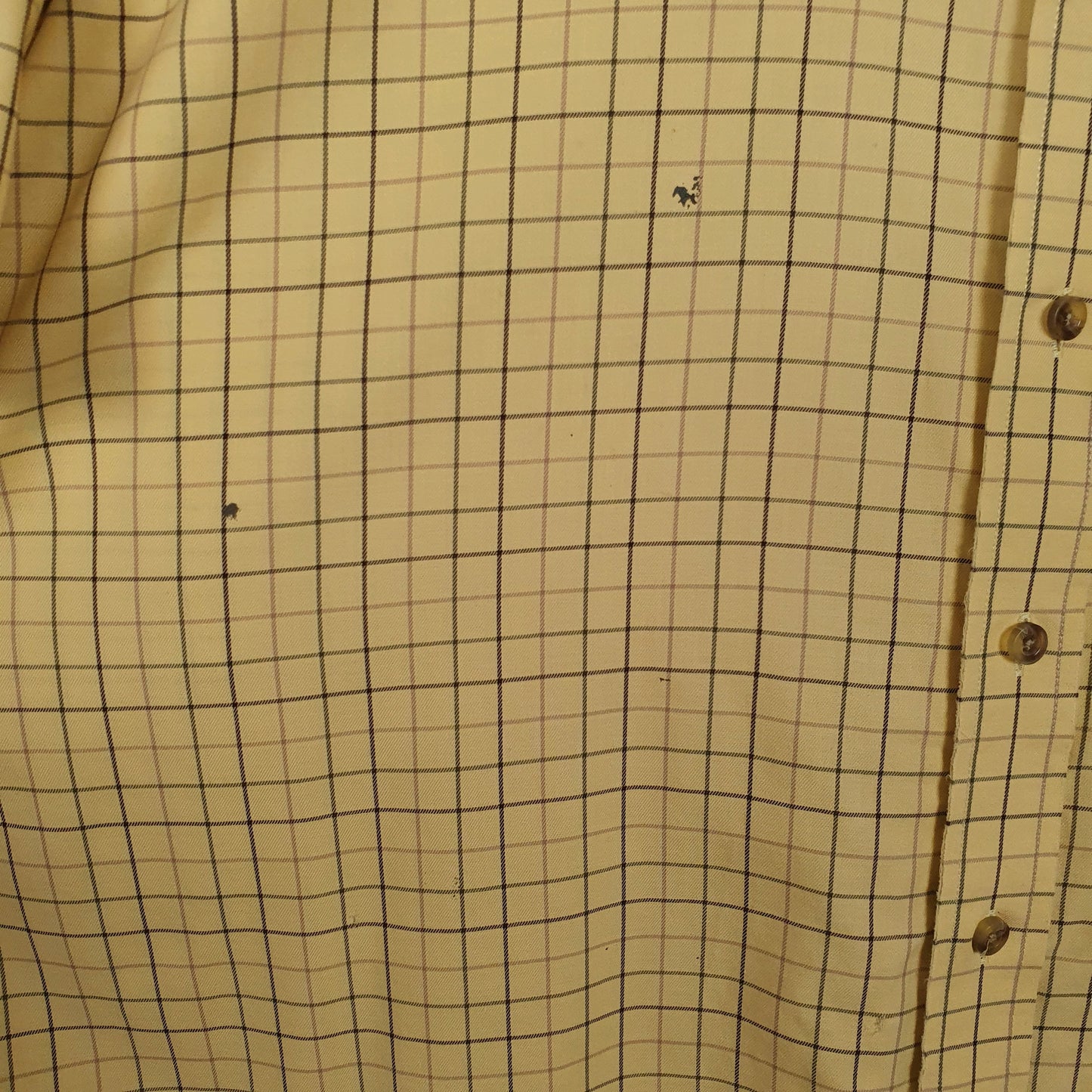 Mens Yellow L.L.Bean   Shirt