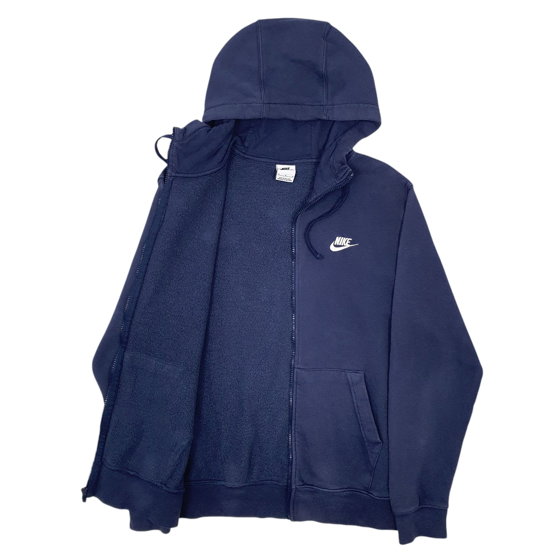 Mens Navy Nike  Full Zip Jumper