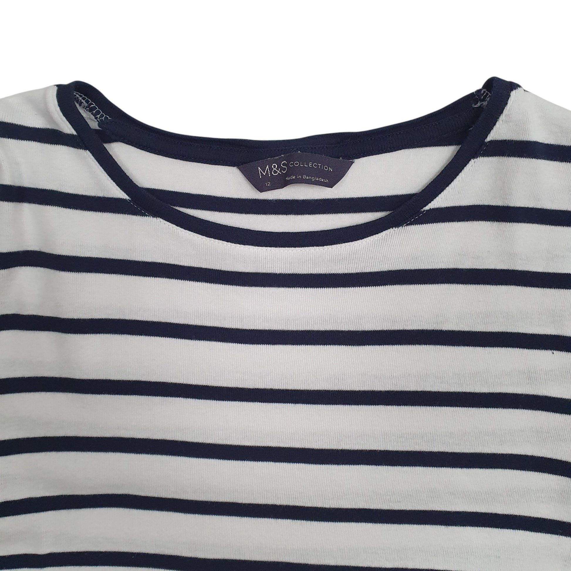 Womens White M&S   T Shirt