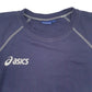 Mens Navy Asics  Crewneck Jumper
