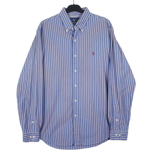 Mens Blue Ralph Lauren  Long Sleeve Shirt