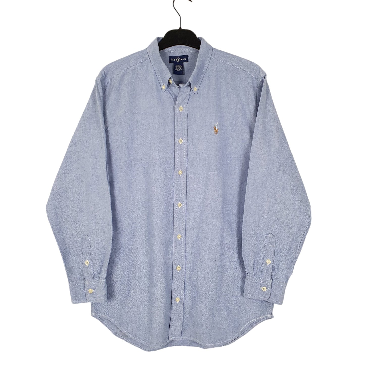 Mens Blue Ralph Lauren  Long Sleeve Shirt