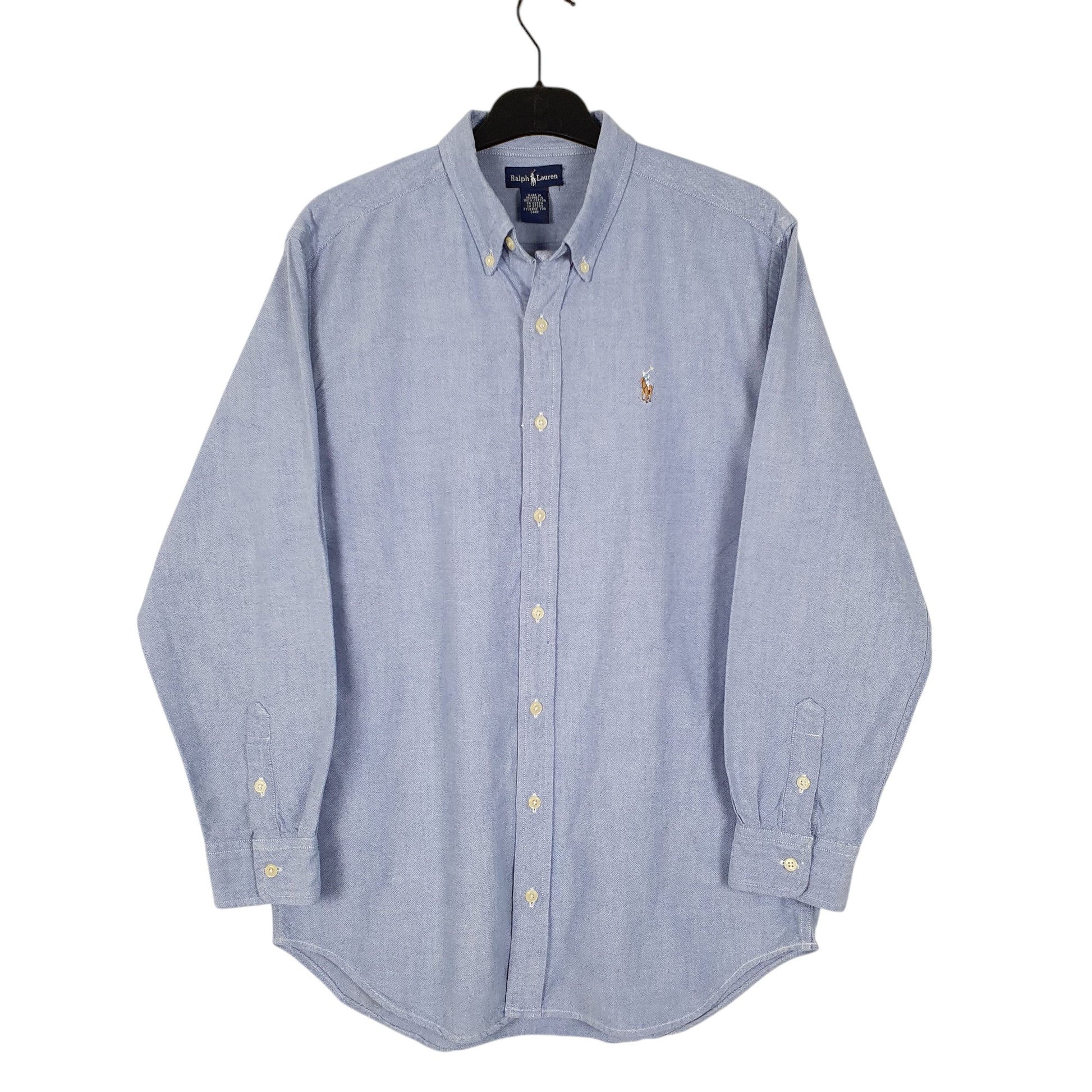 Mens Blue Ralph Lauren  Long Sleeve Shirt