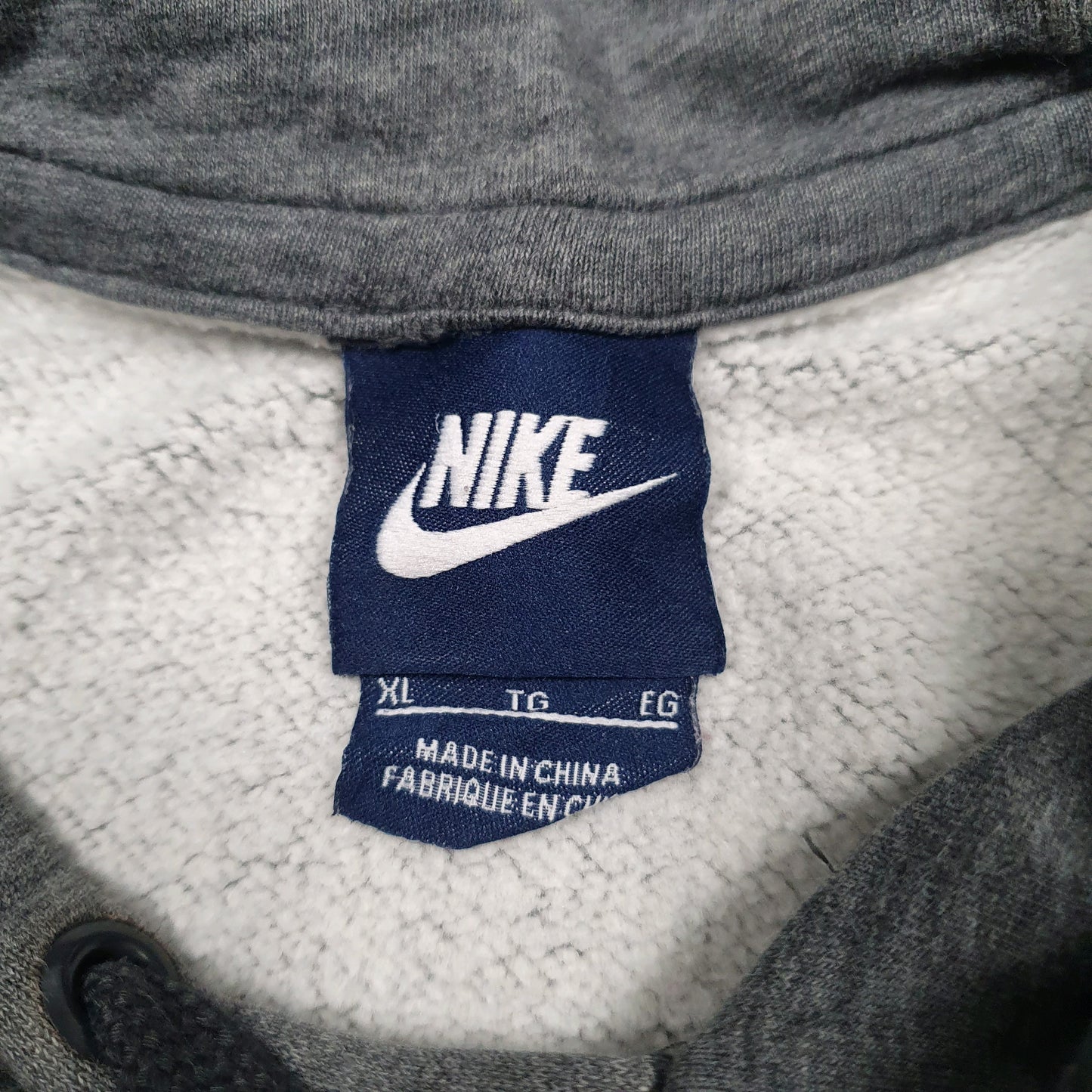 Mens Grey Nike  Hoodie Jumper