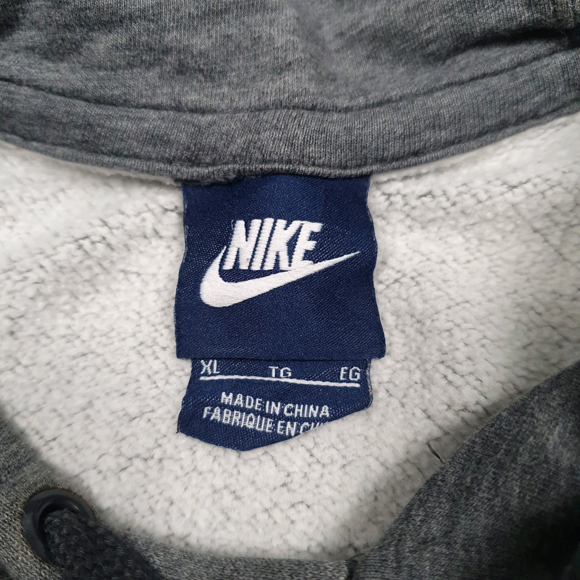 Mens Grey Nike  Hoodie Jumper