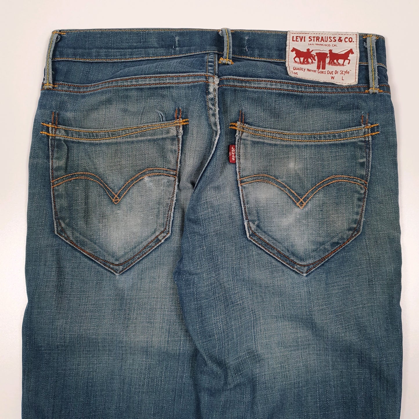 Mens Blue Levis   Jeans