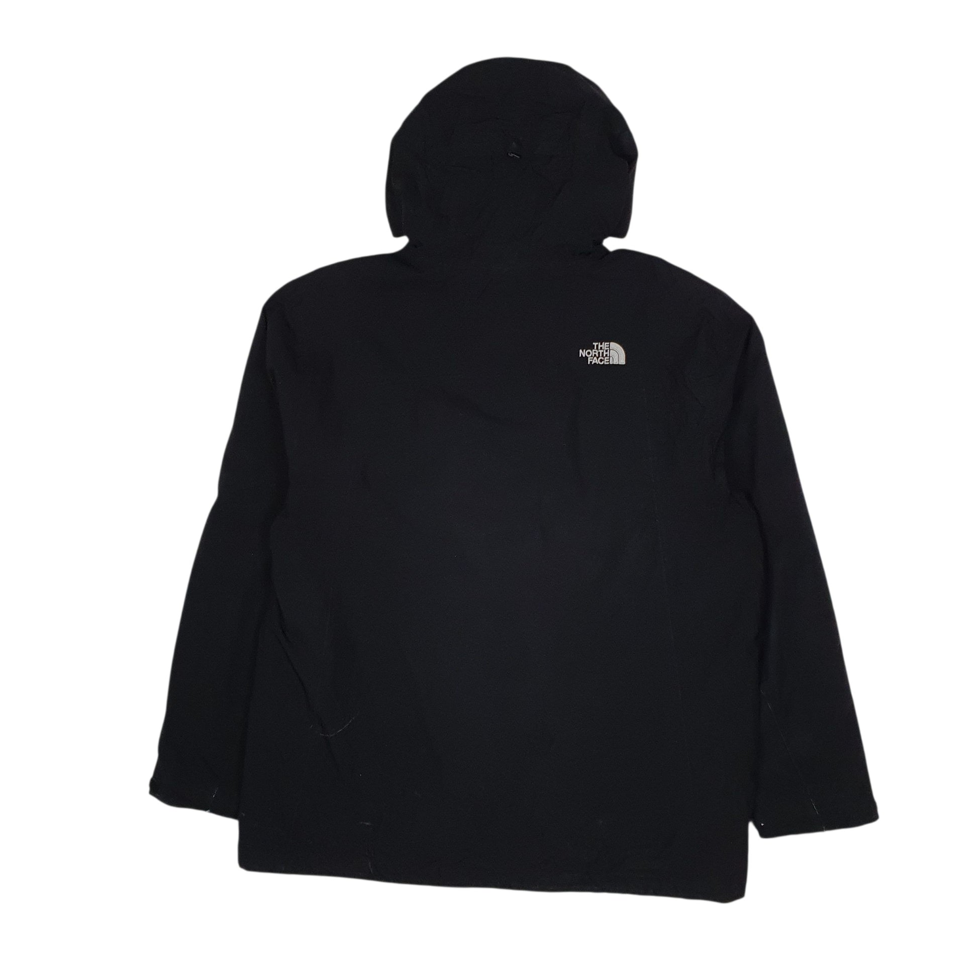 Mens Black The North Face Thermoball Hyvent Hoodie Coat