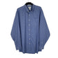 Mens Blue L.L.Bean  Long Sleeve Shirt