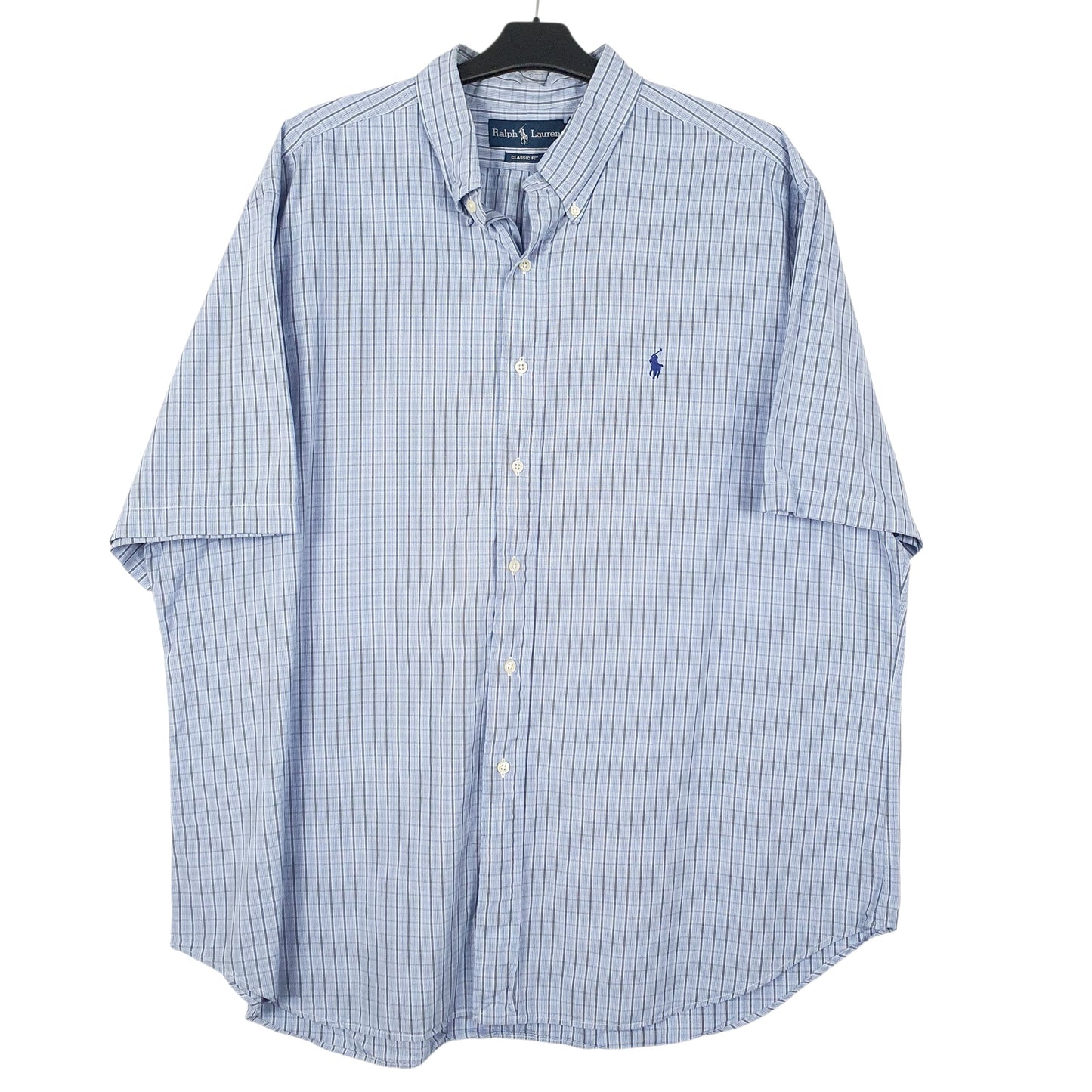 Mens Blue Ralph Lauren  Short Sleeve Shirt