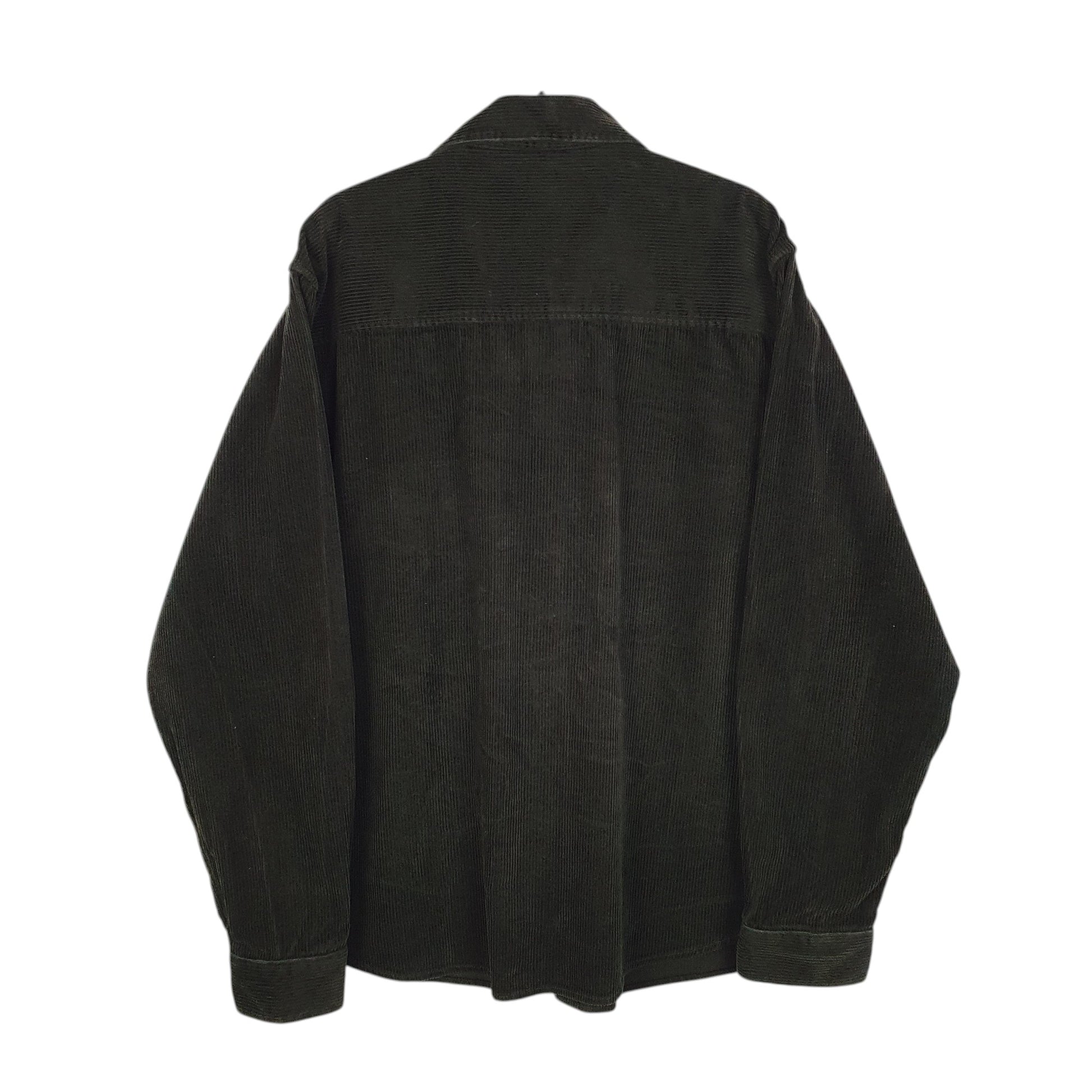 Mens Green GAP Chunky Corduroy  Shirt