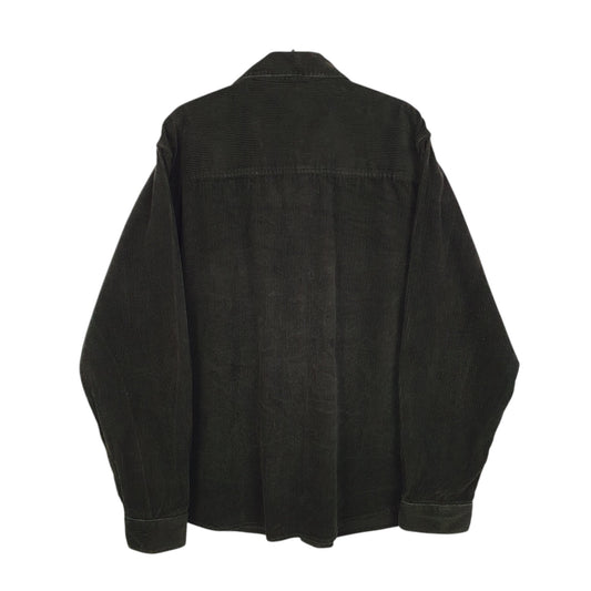 Mens Green GAP Chunky Corduroy  Shirt