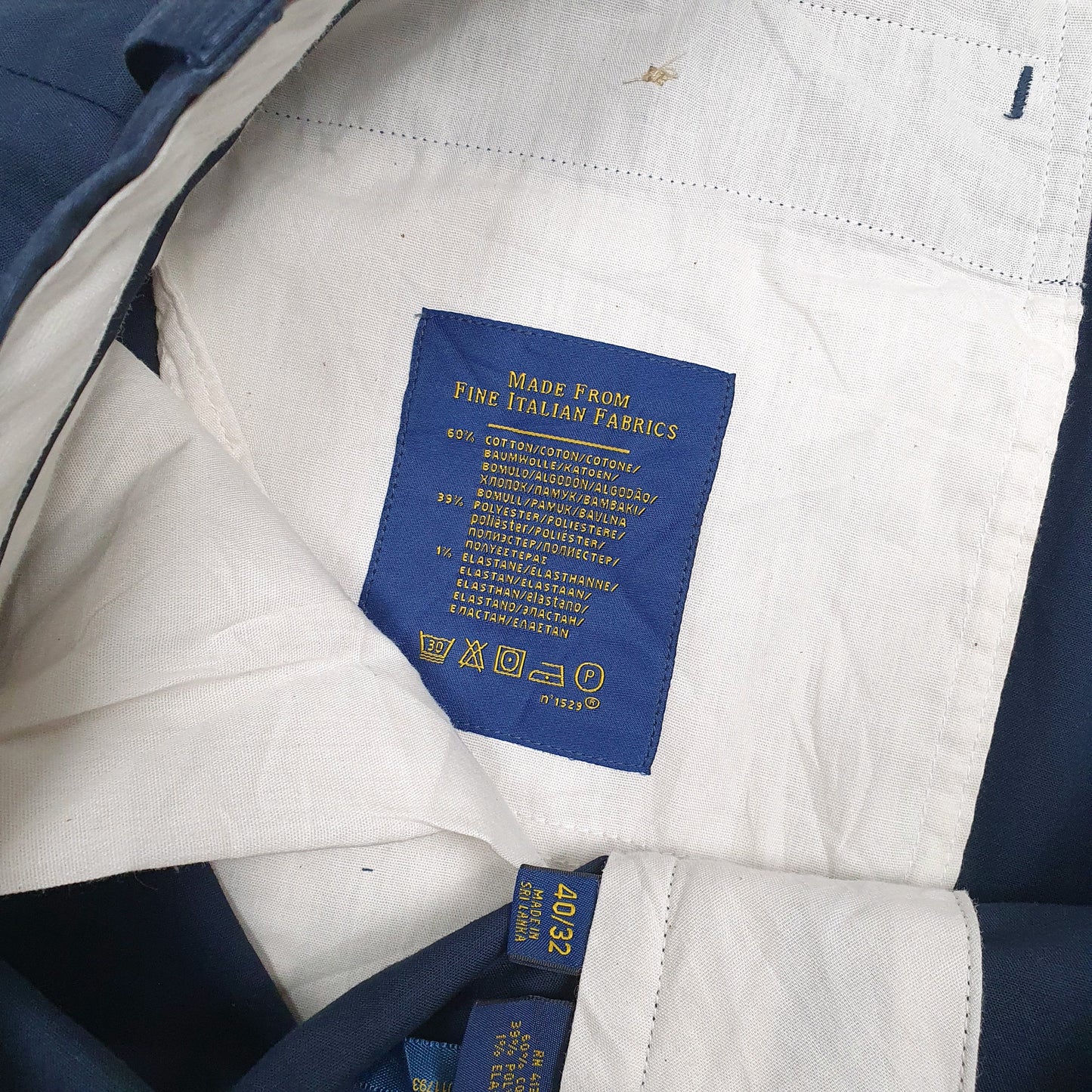 Mens Navy Polo Ralph Lauren   Shorts