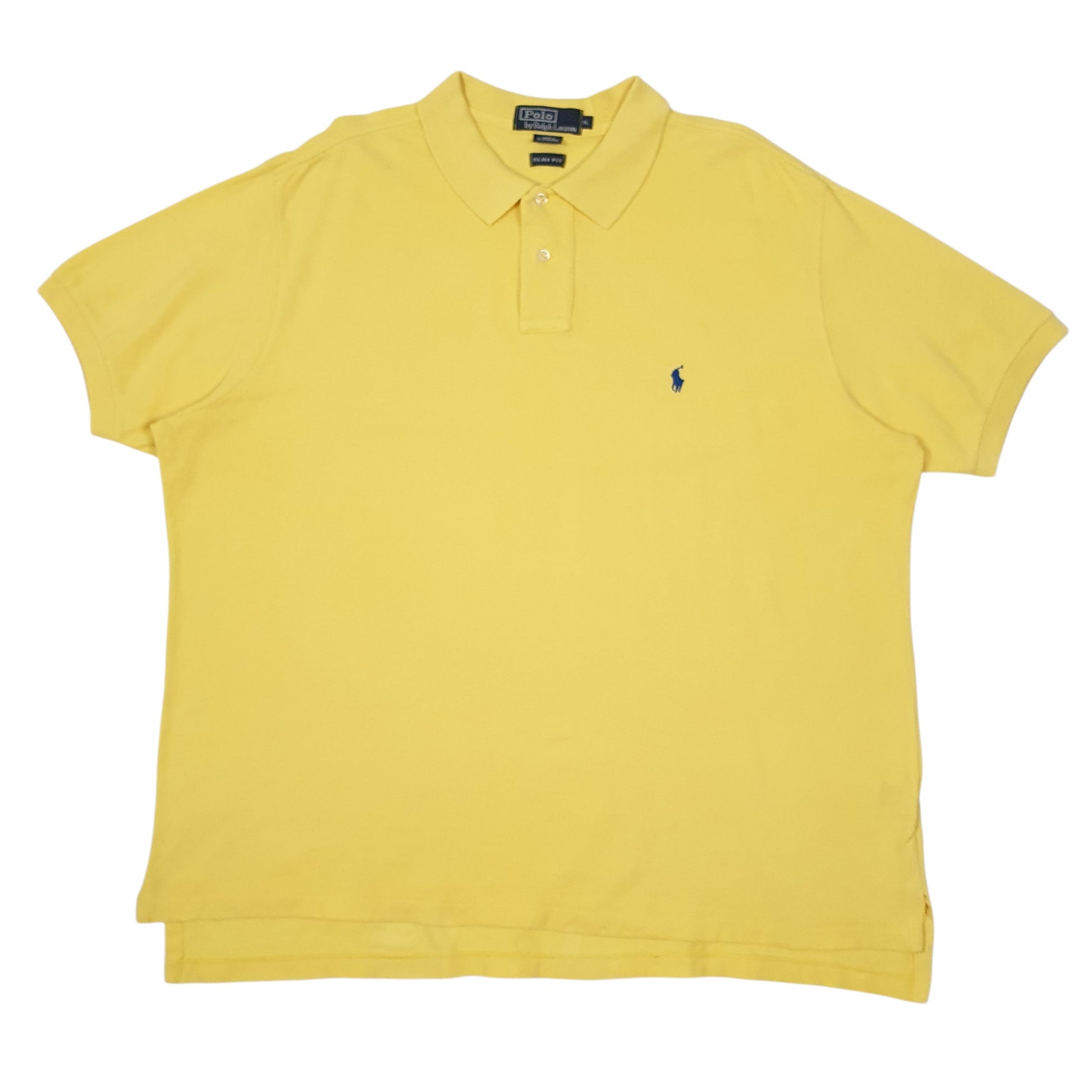 Mens Yellow Polo Ralph Lauren  Short Sleeve Polo Shirt