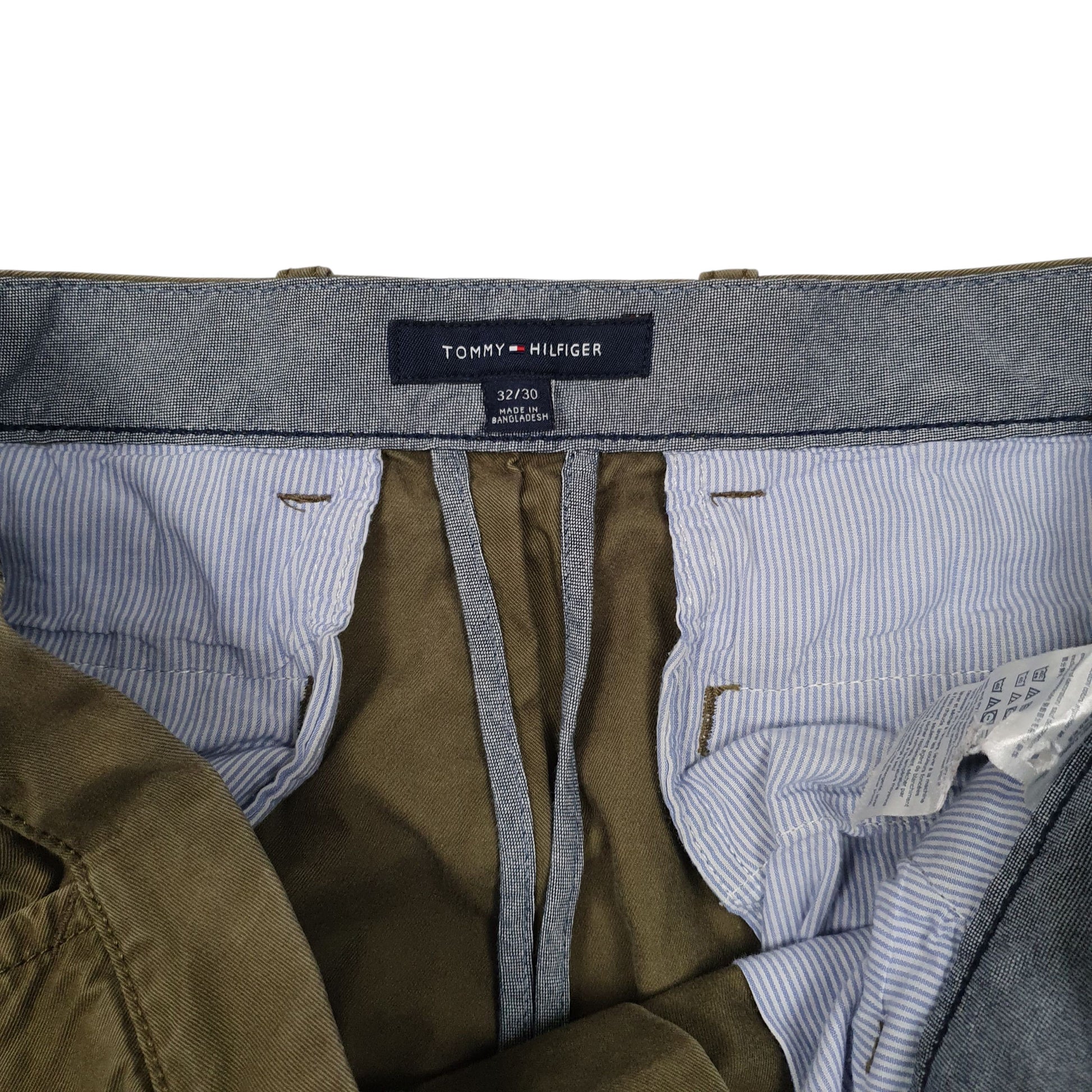 Mens Green Tommy Hilfiger   Trousers