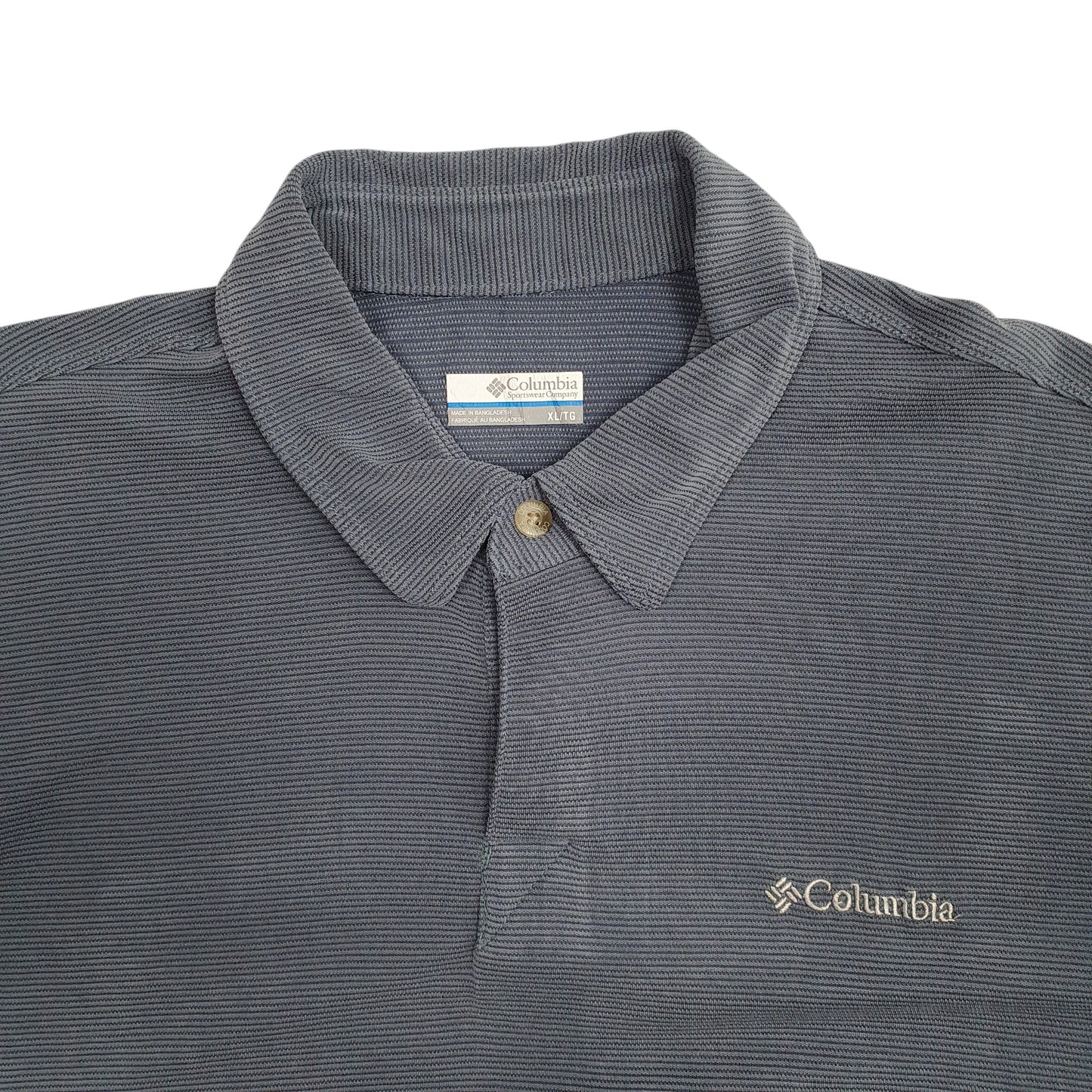 Mens Blue Columbia Sportswear Company   Polo Shirt