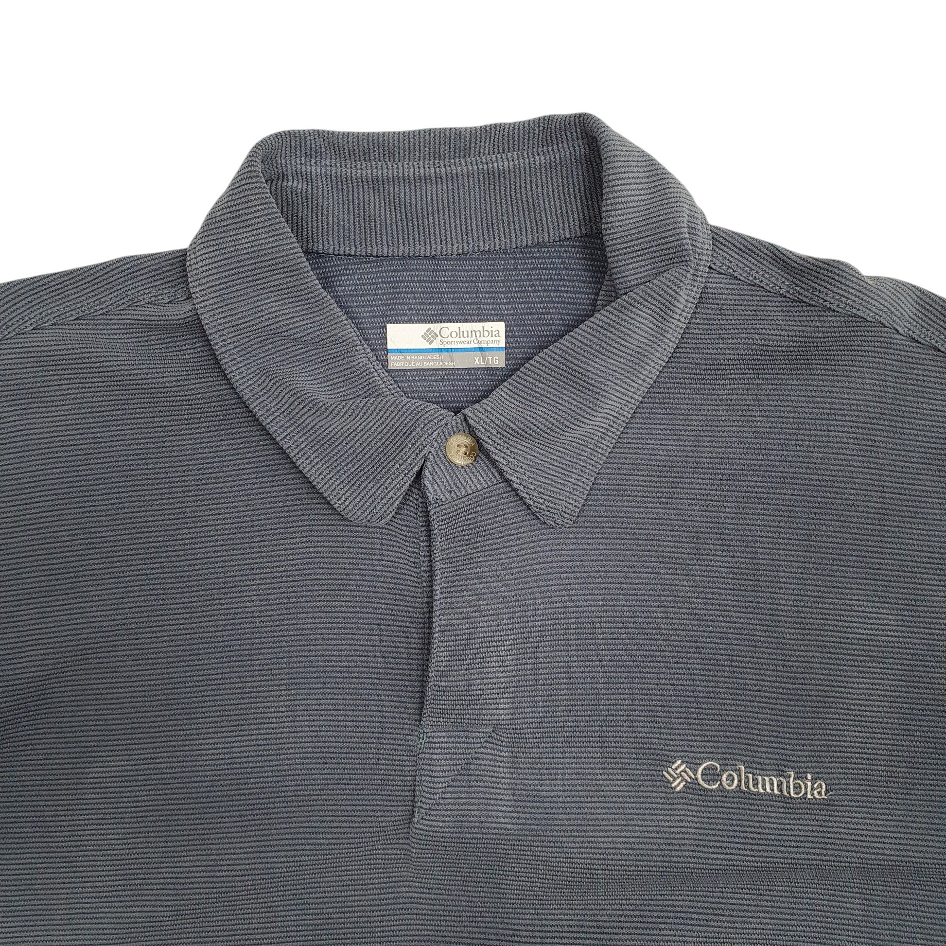 Mens Blue Columbia Sportswear Company   Polo Shirt