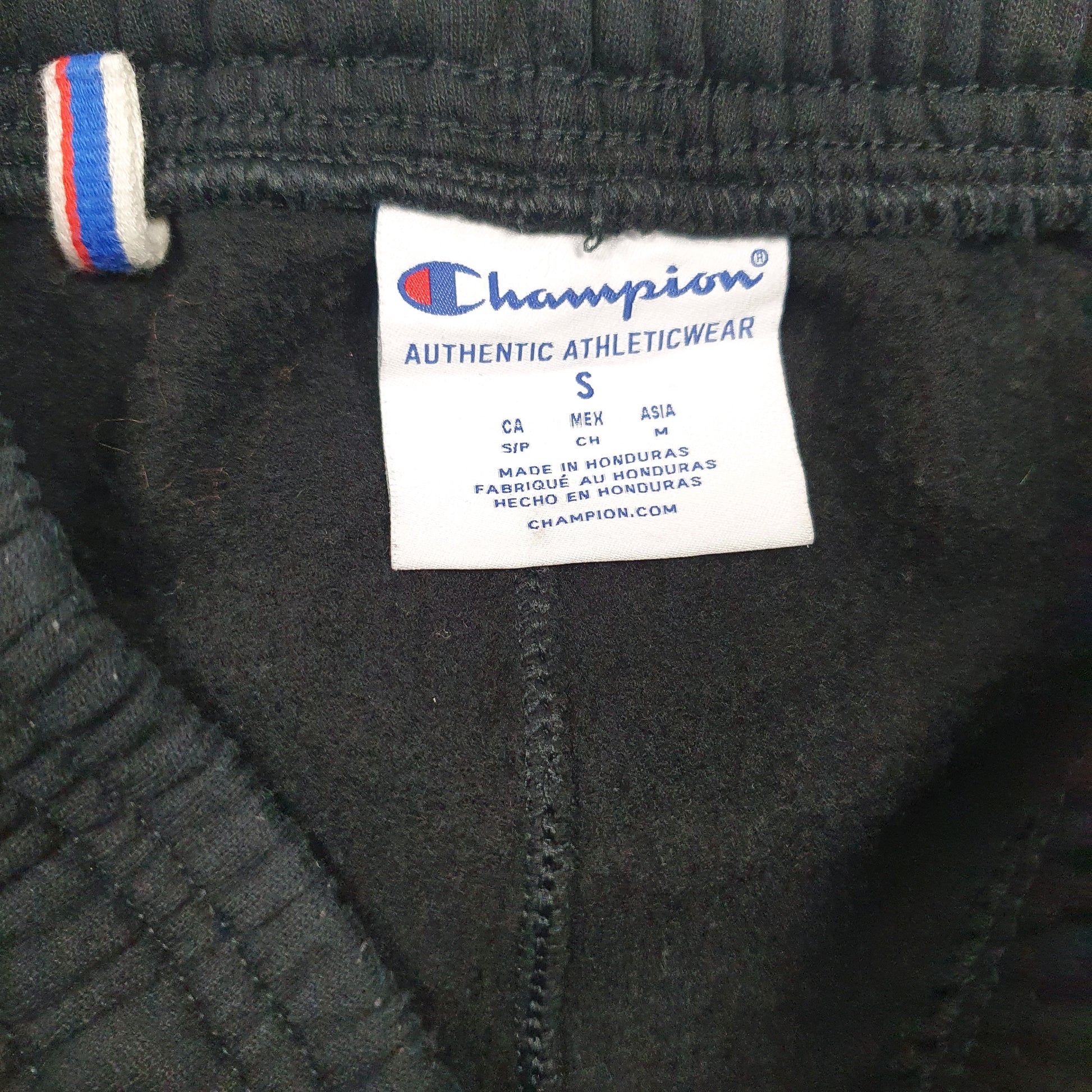 Mens Black Champion   Trousers