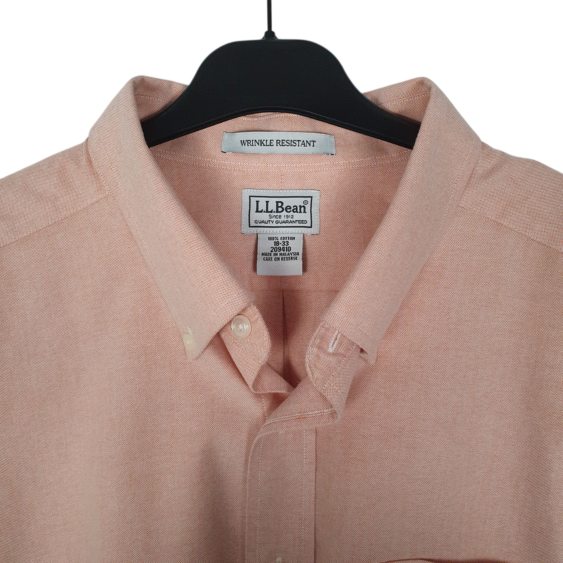Mens Pink L.L.Bean   Shirt
