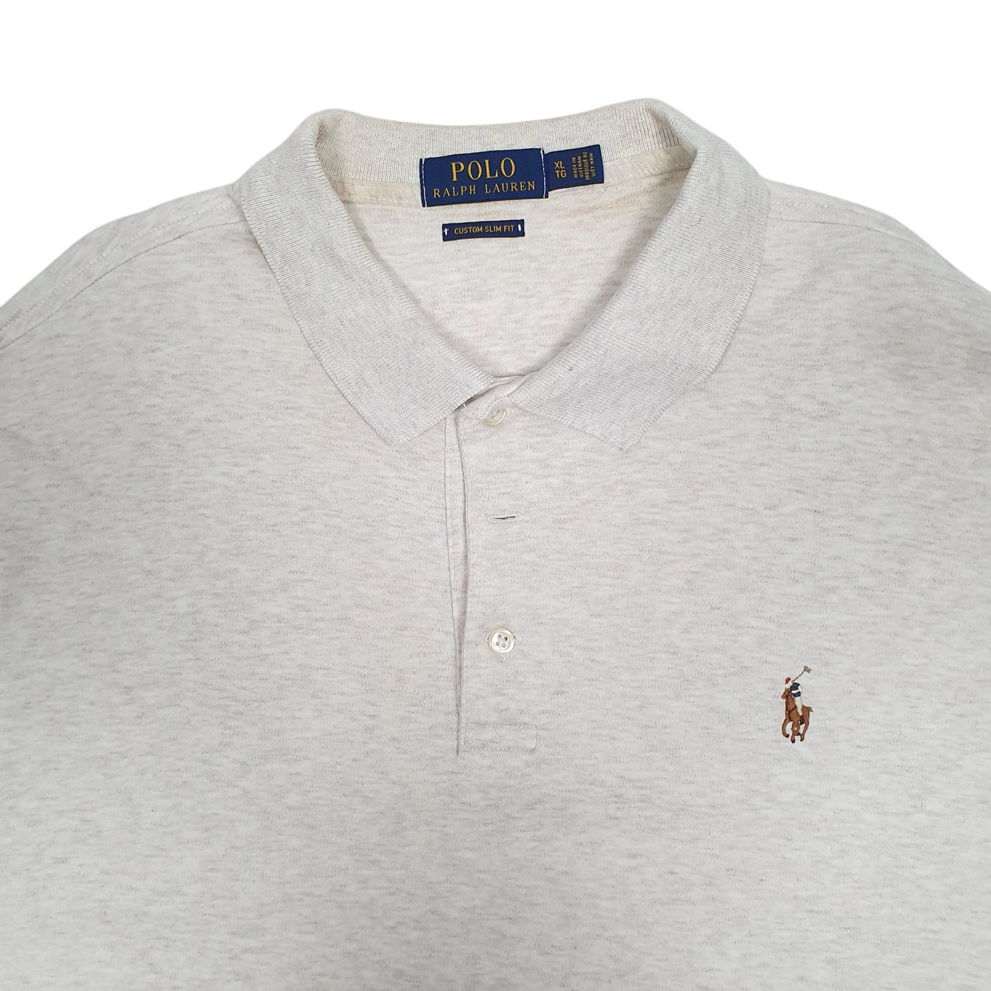 Mens Grey Polo Ralph Lauren   Polo Shirt