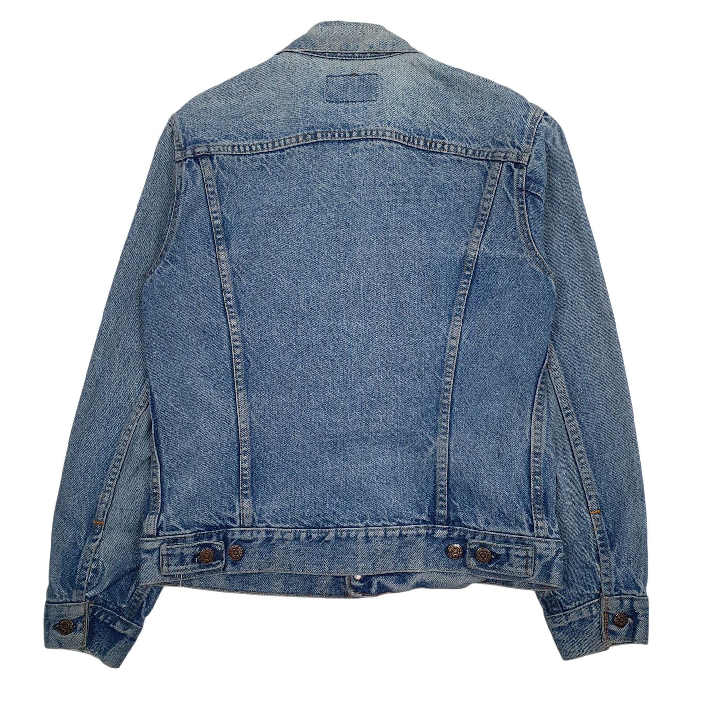 Mens Blue Levis Type 3 Vintage 80s  Coat