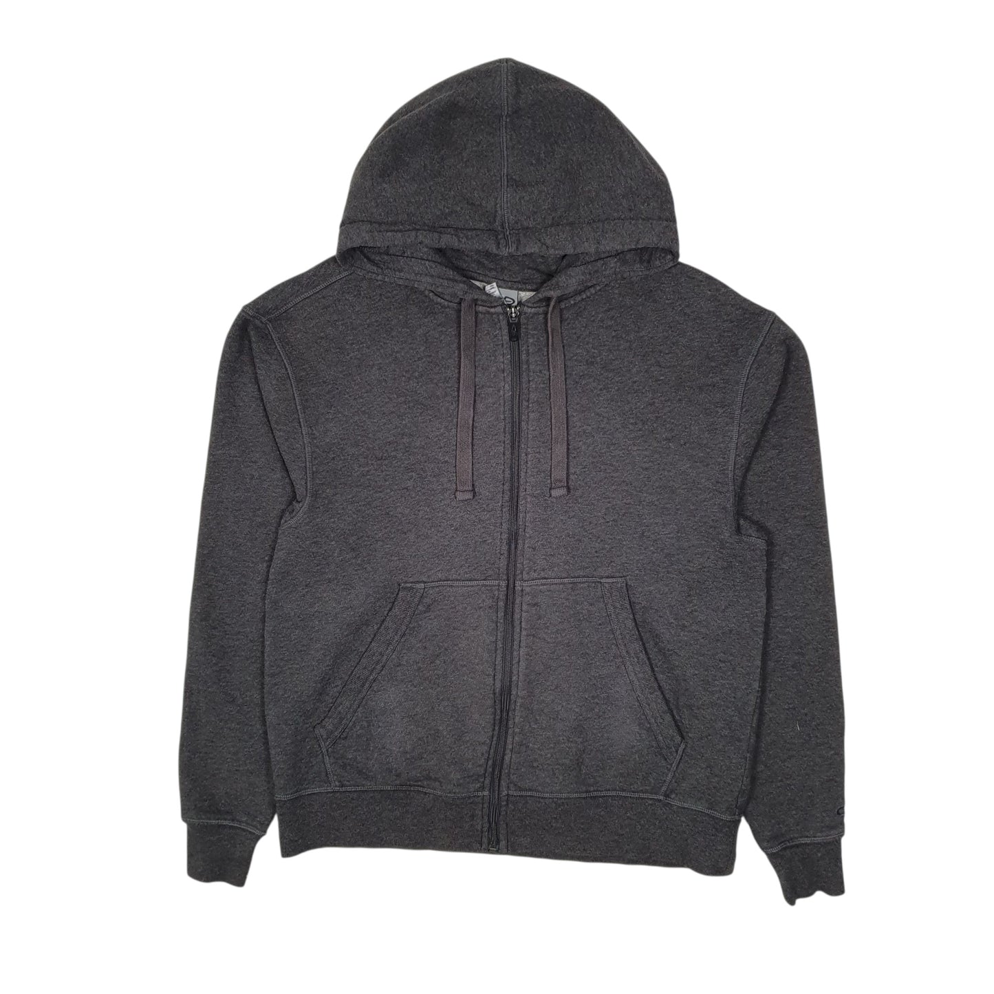 Mens Grey Champion Hoodie Full Zip Jumper