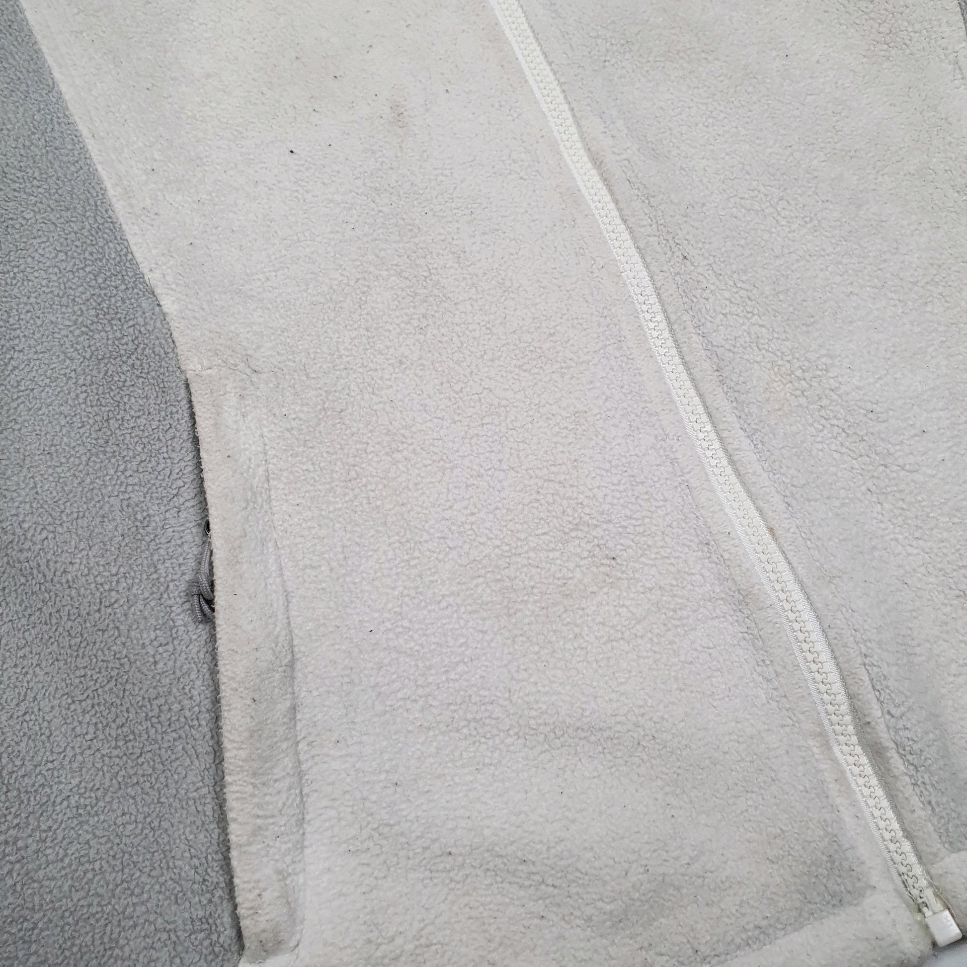 Womens White The North Face  Full Zip Jumper
