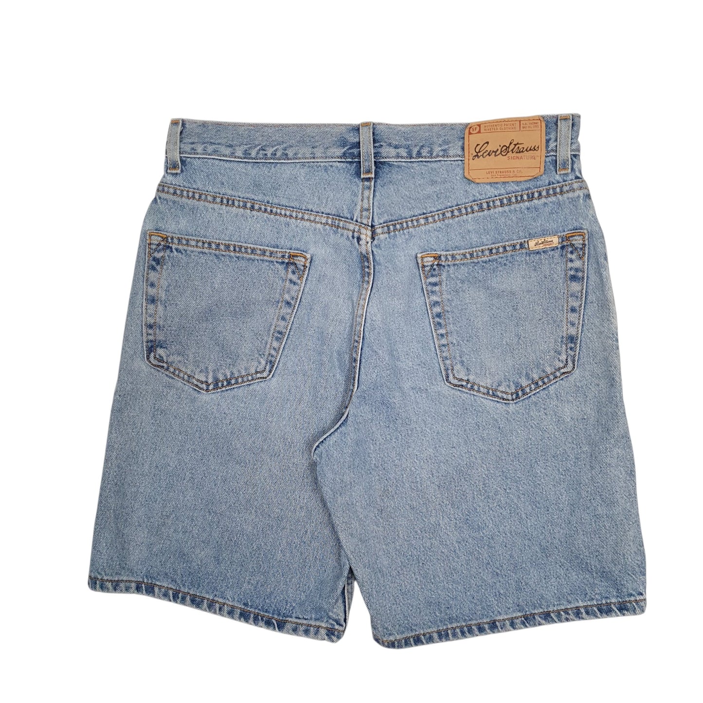 Mens Blue Levis Signature Vintage 00s  Shorts