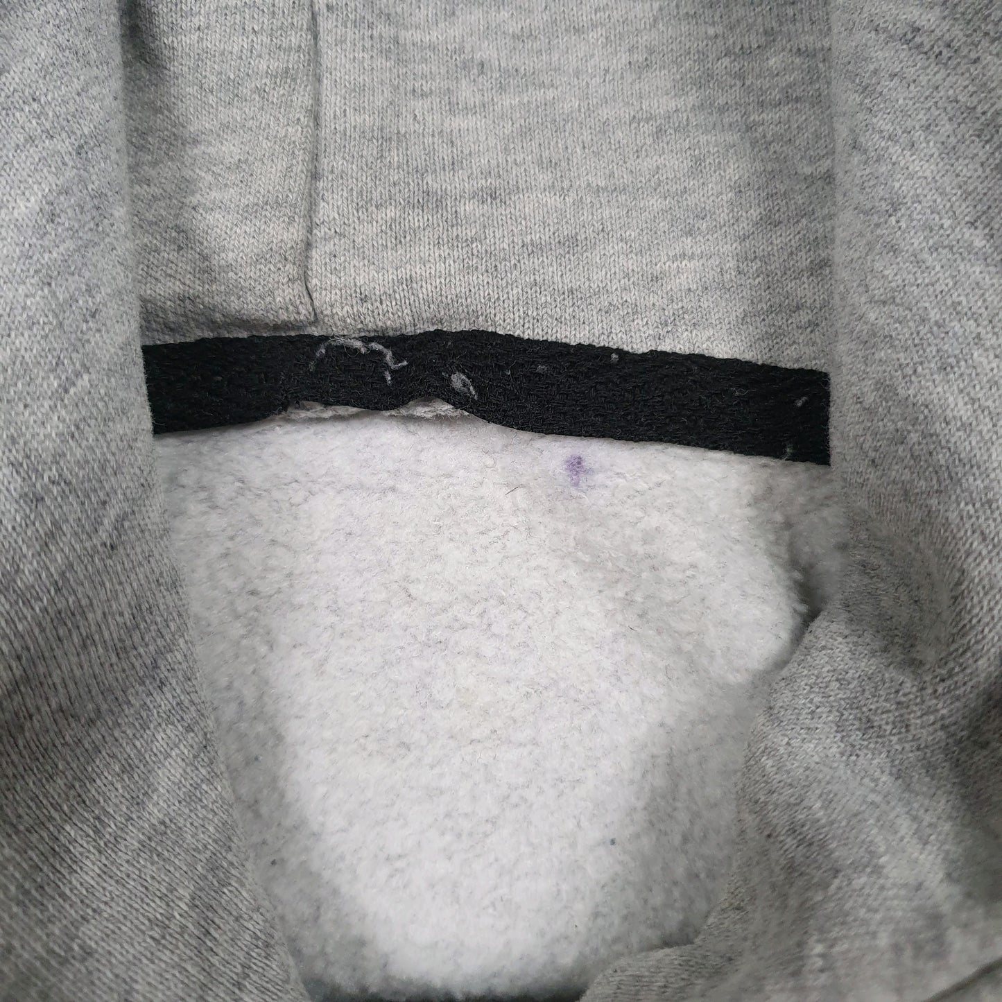 Mens Grey The North Face Spellout Hoodie Jumper