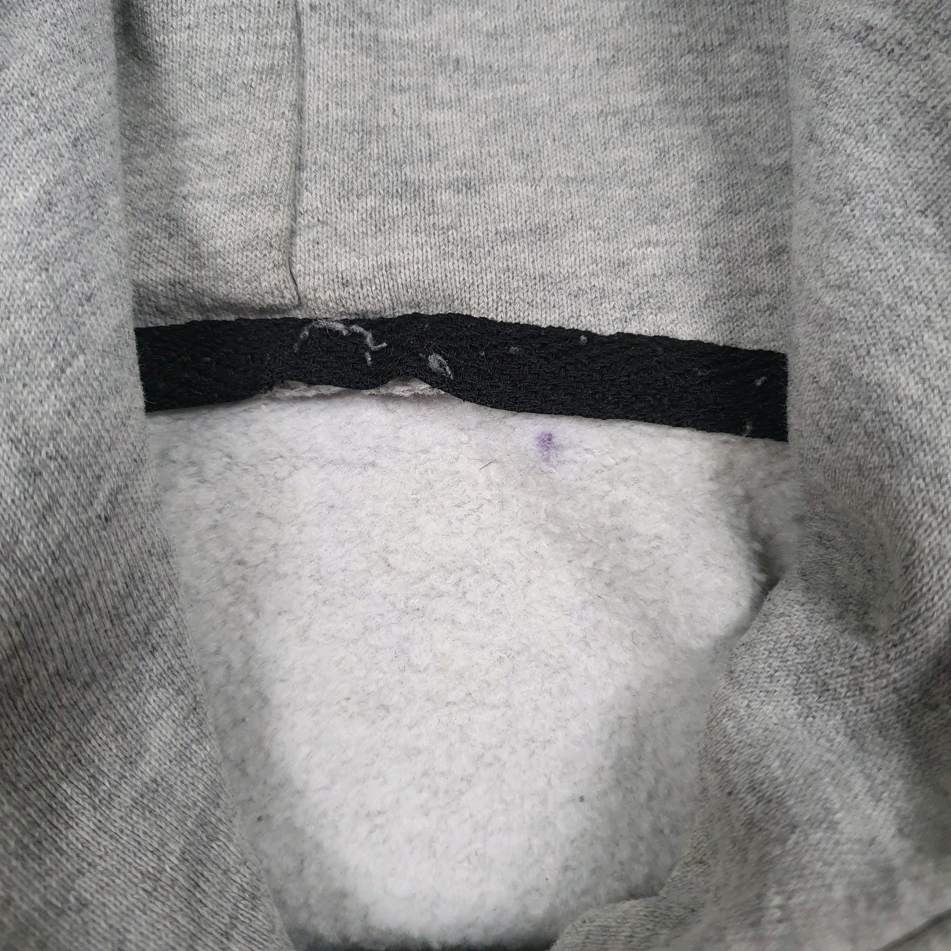 Mens Grey The North Face Spellout Hoodie Jumper