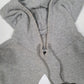 Womens Grey Adidas  Hoodie Jumper