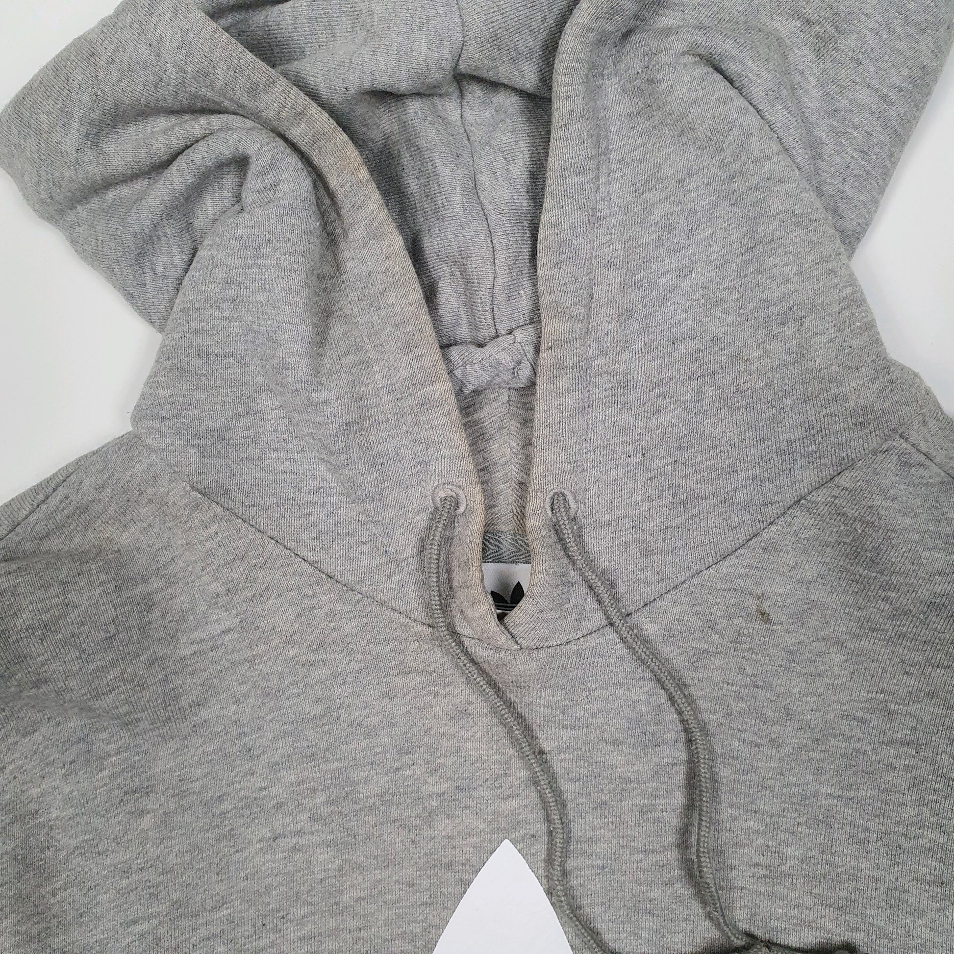 Womens Grey Adidas  Hoodie Jumper