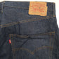 Mens Blue Levis Vintage 80s 1981 Unwashed Quarter Zip Jeans