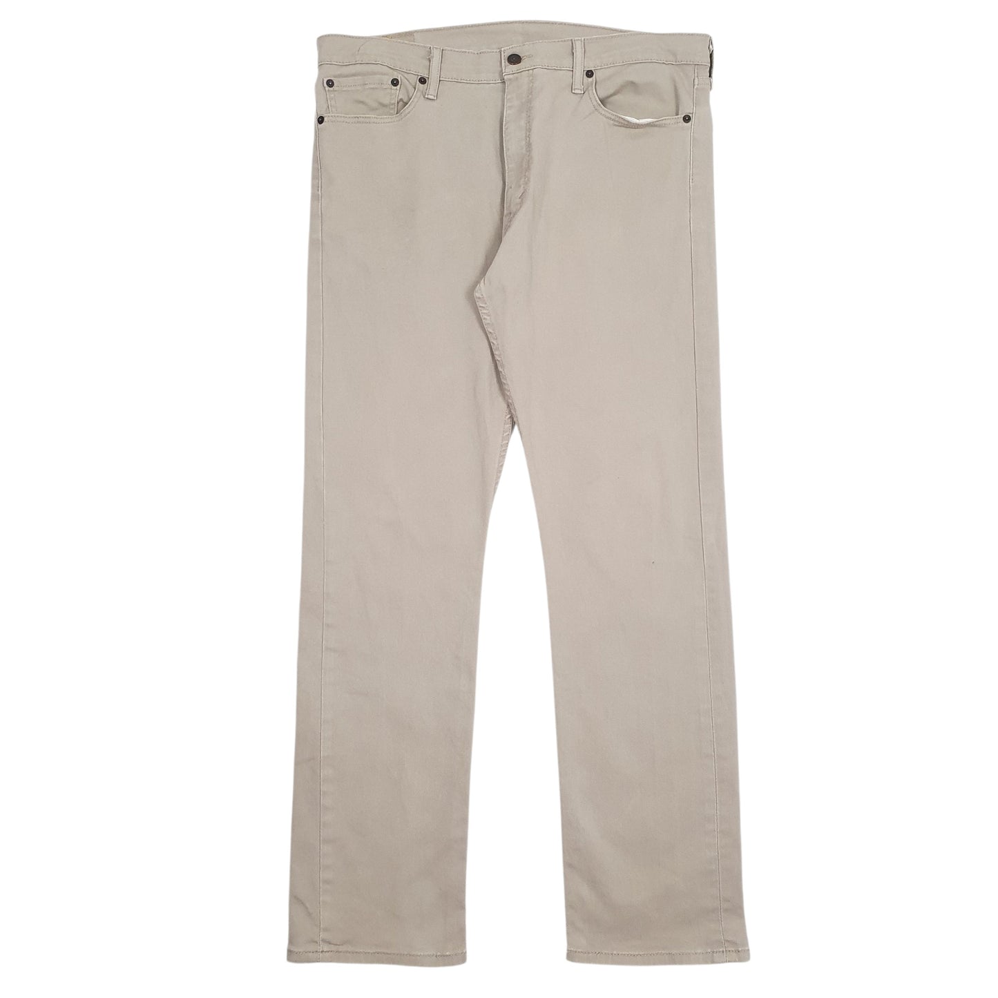 Mens Beige Levis  513 JeansW36 L32