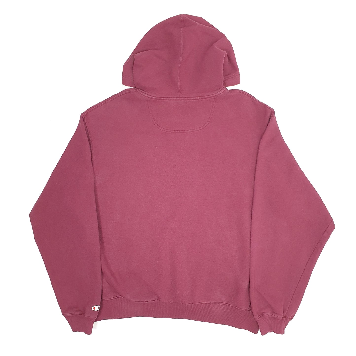 Mens Burgundy Champion  Hoodie Jumper