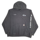 Mens Black Carhartt  Hoodie Jumper