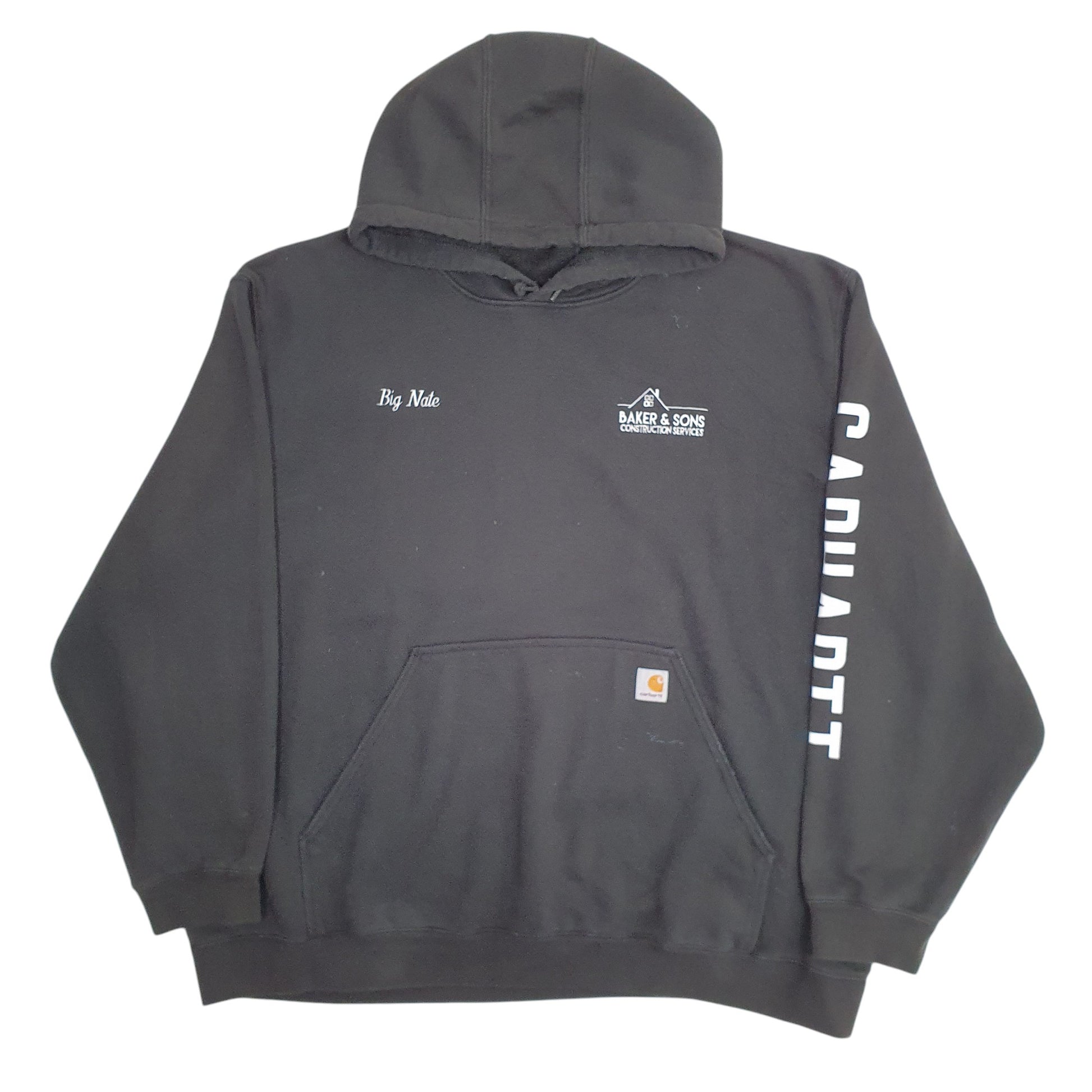 Mens Black Carhartt  Hoodie Jumper
