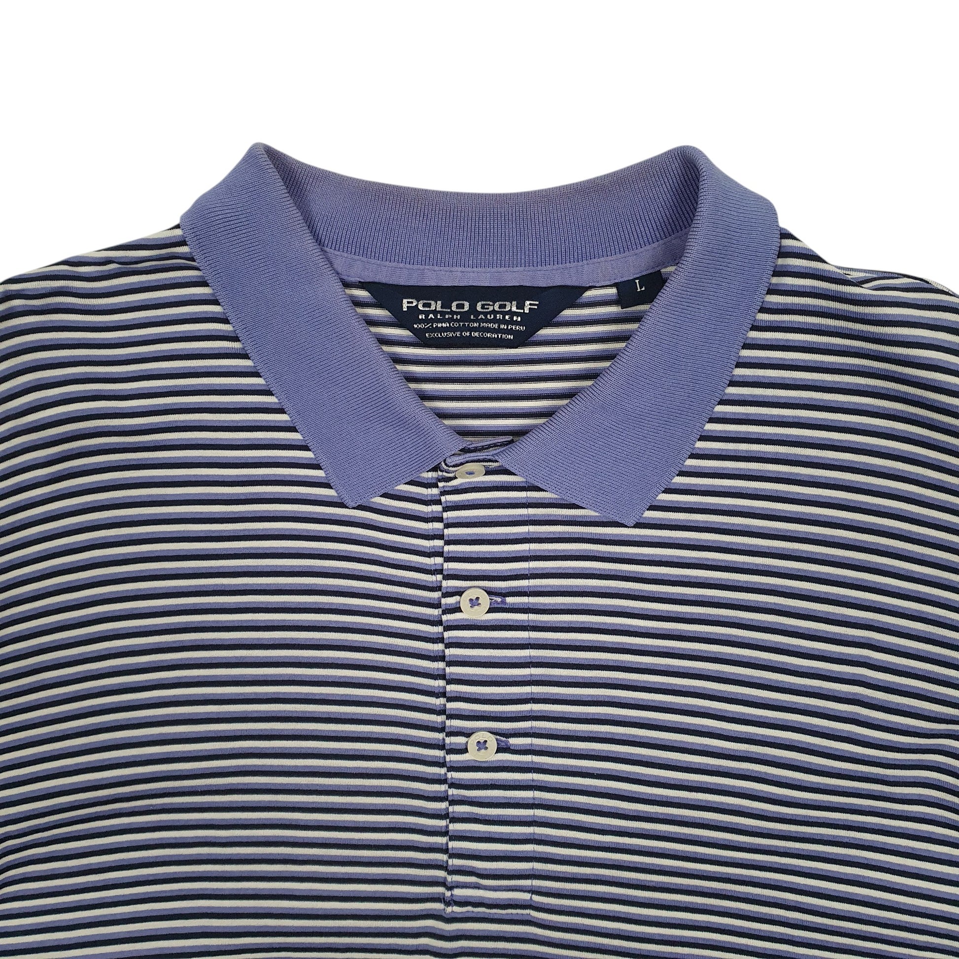 Mens Purple Polo Ralph Lauren Golf  Polo Shirt