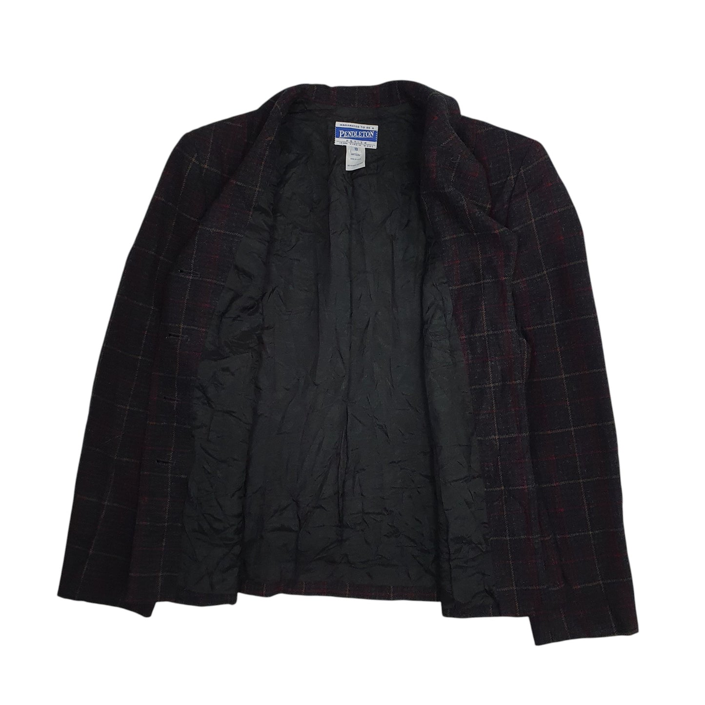 Womens Grey Pendleton Made In USA  Coat