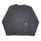 Mens Grey Carhartt  Crewneck Jumper
