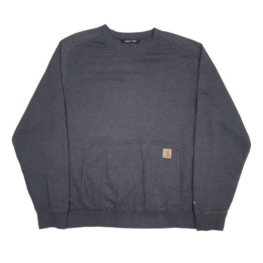 Mens Grey Carhartt  Crewneck Jumper