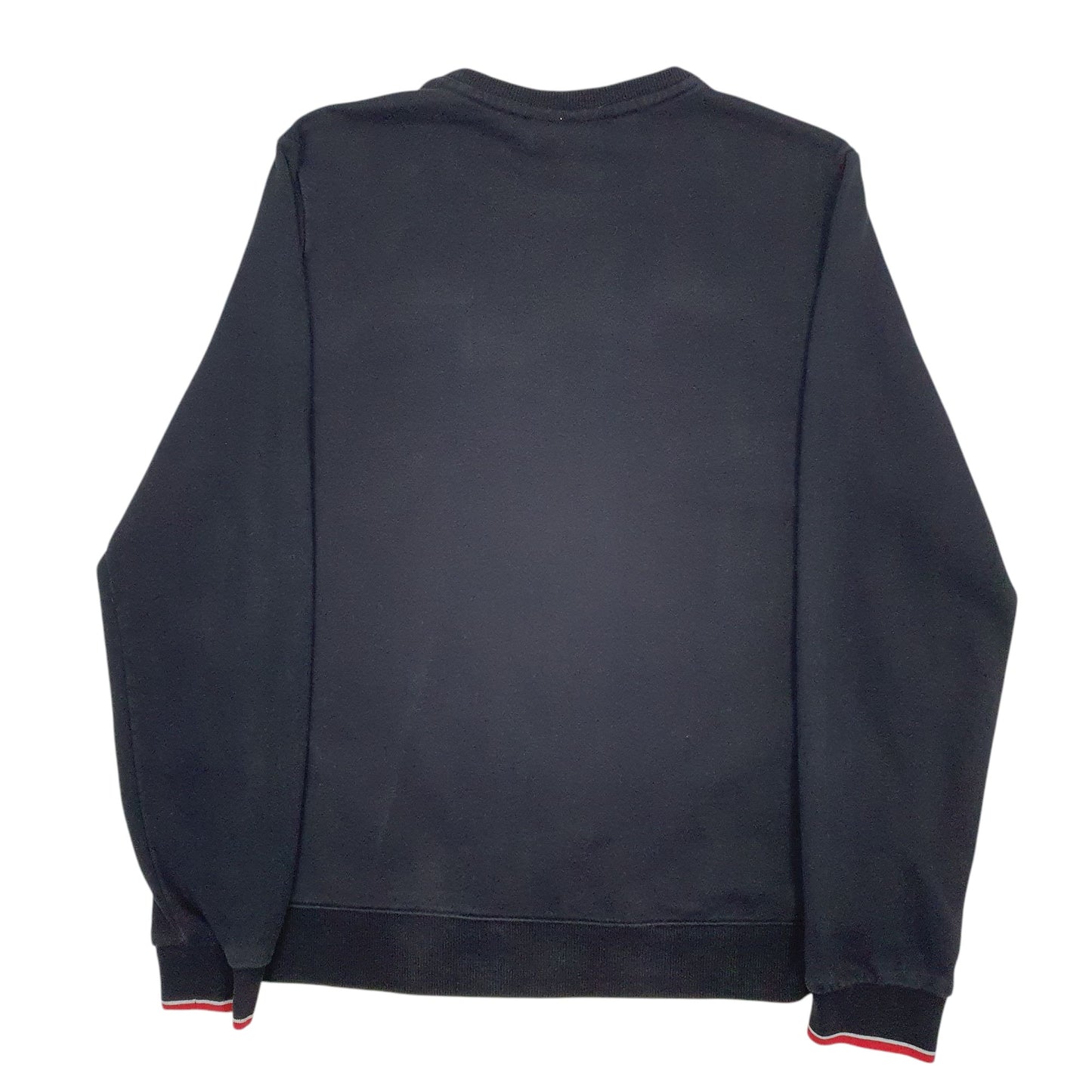 Mens Black Fila  Crewneck Jumper