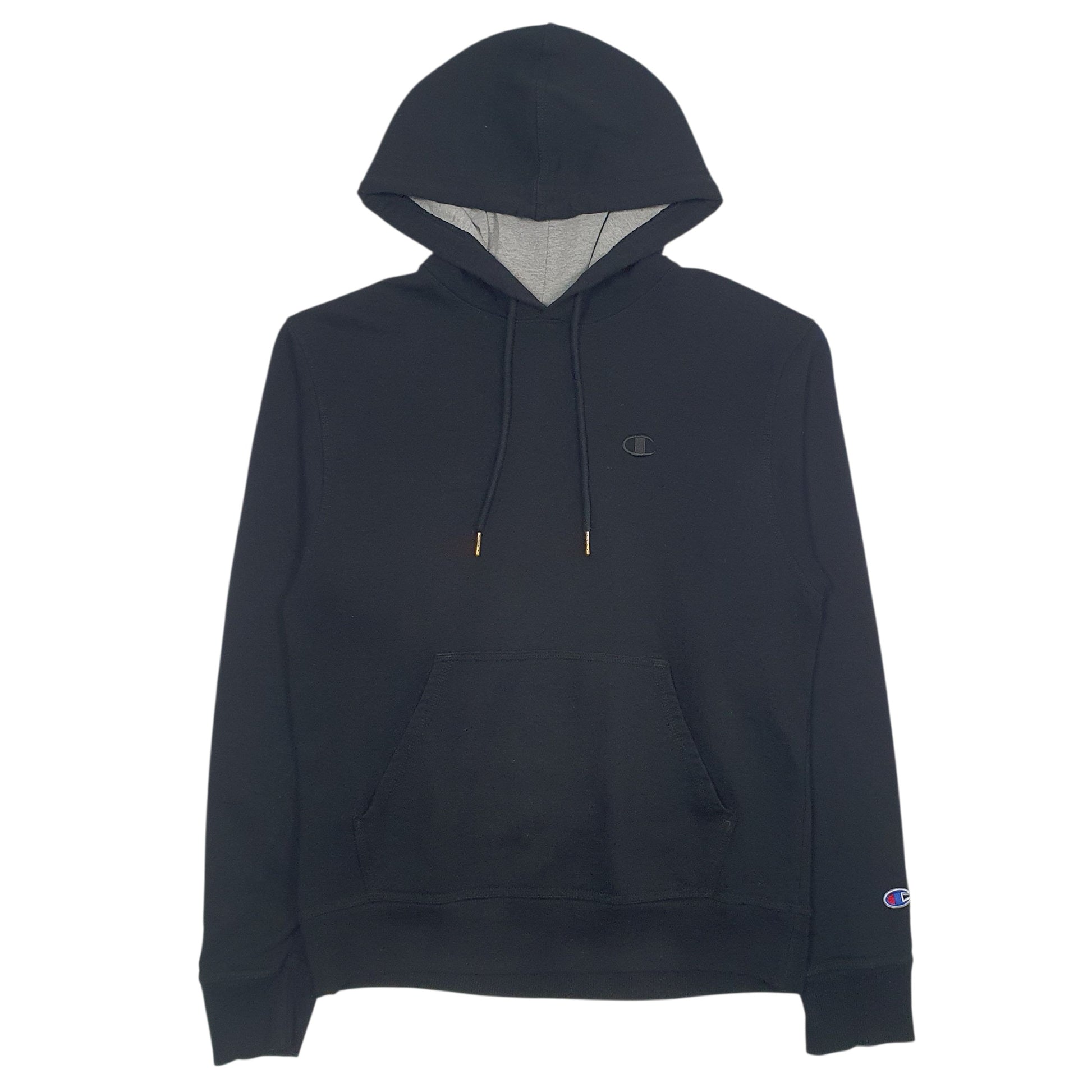 Mens Black Champion  Hoodie Jumper